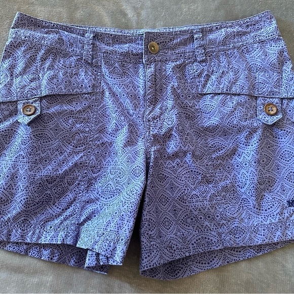 MARMOT COLOR DEEP DUSK SPOT Ginny Floral Outdoor Athletic Shorts - Picture 7 of 15